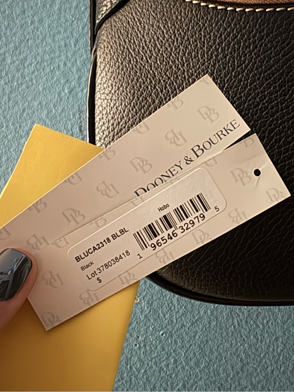 NWT - Dooney & Bourke Lucca Leather Hobo Bag - Picture 13 of 16